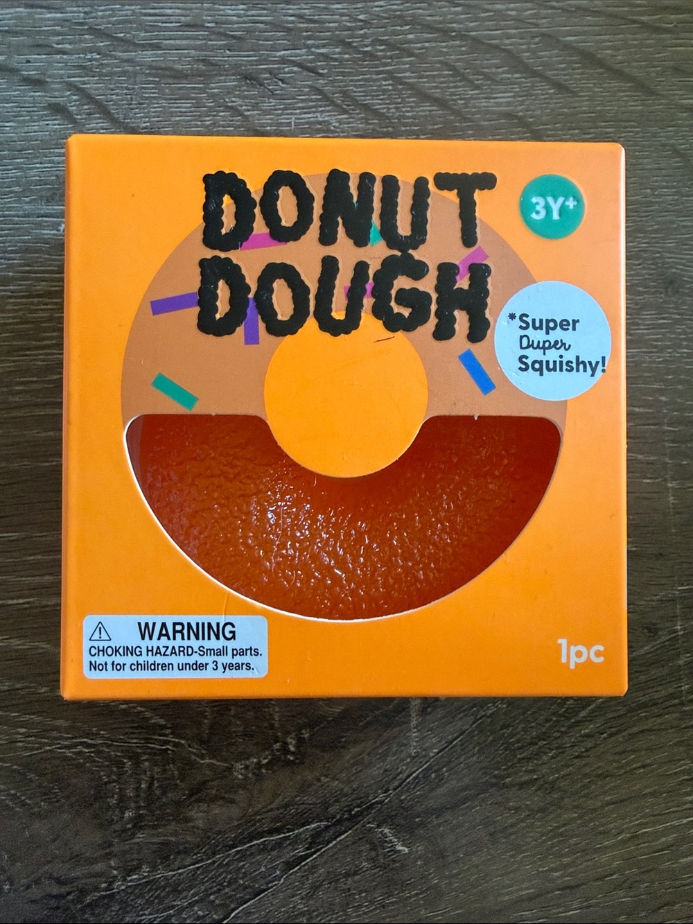 J’adore Donut Dough Squishy Toy - Orange